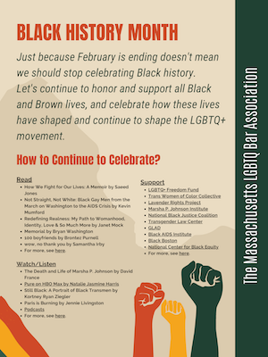 Black History Month Celebration Continues